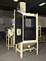 Cell Machine - Tall Part Peening System door open